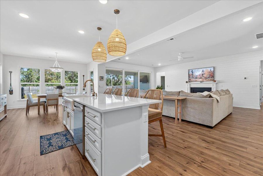 Furnished interior view inside a new home in , Johns Island (Image 27). Furnished interior view inside a new home in , Johns Island (Image 27).