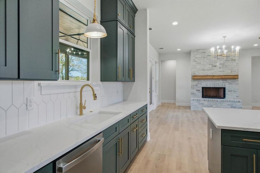 Furnished interior view inside a new home in , Canton (Image 4).