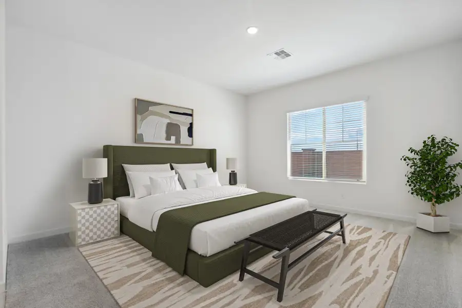 Furnished interior view inside a new home in Rancho Mirage, Maricopa (Image 4). Furnished interior view inside a new home in Rancho Mirage, Maricopa (Image 4).