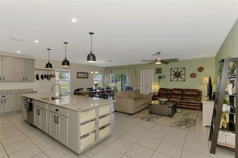 Furnished interior view inside a new home in , Punta Gorda (Image 14).