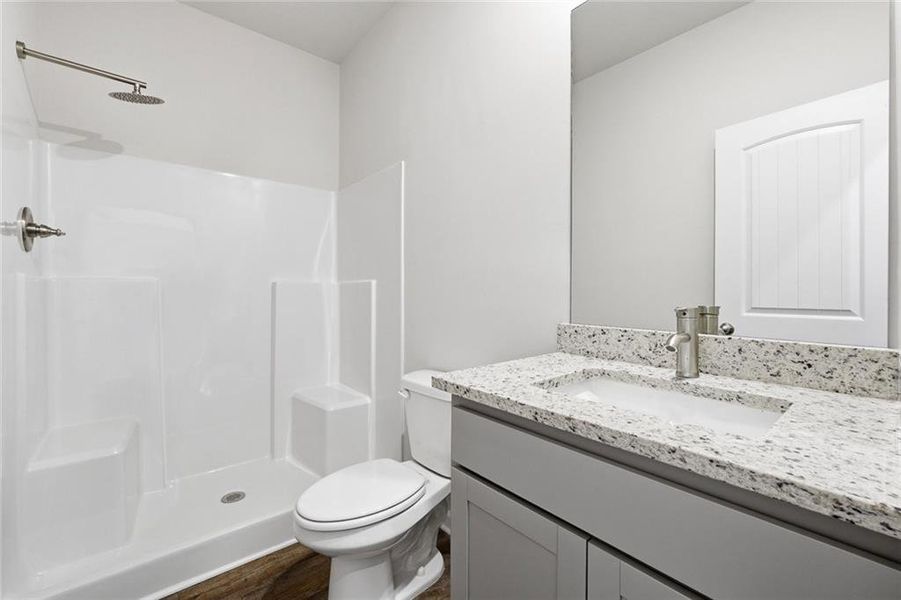 Furnished interior view inside a new home in River Walk Farm, Covington (Image 12).
