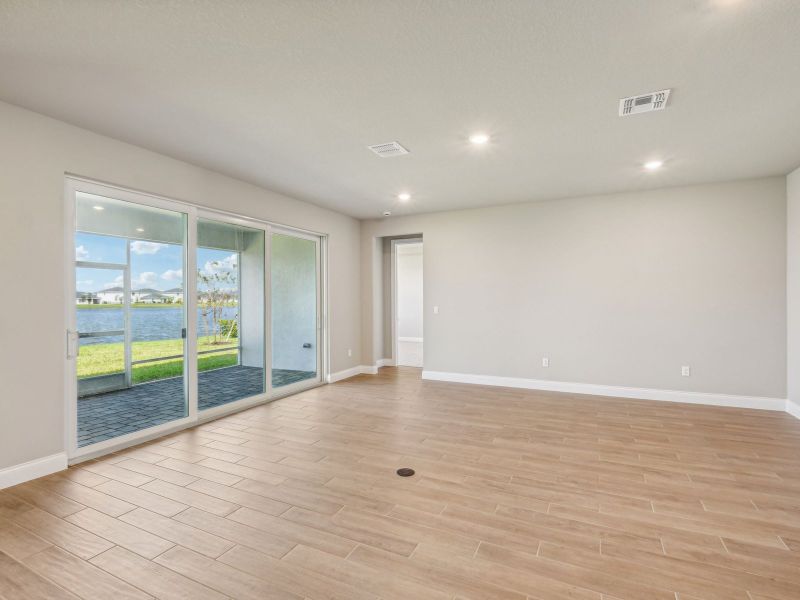 Great Room in the Onyx floorplan at 6406 NW Sweetwood Drive