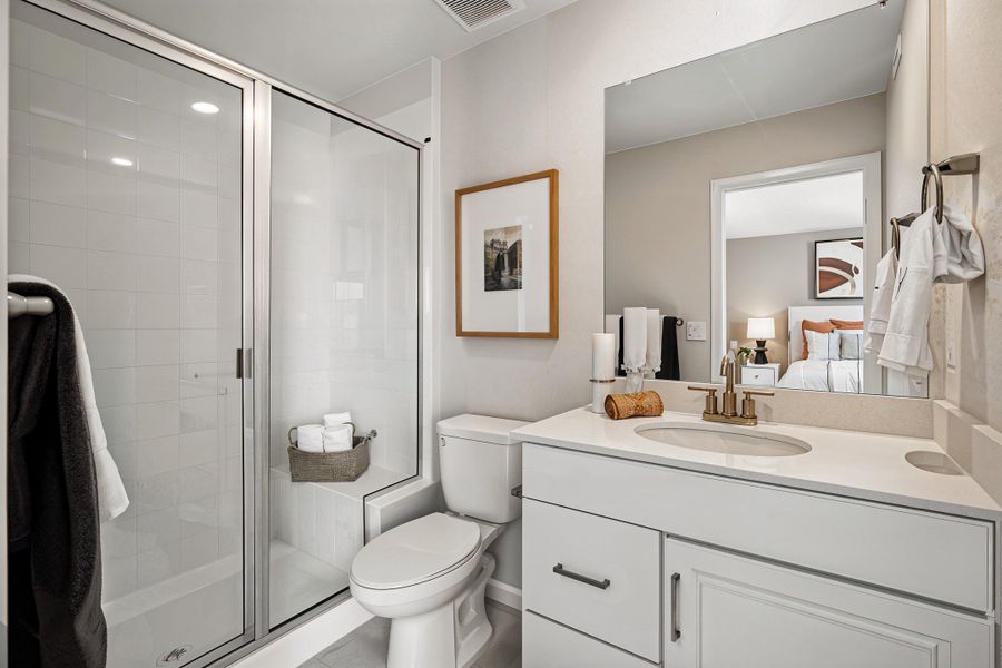 Furnished interior view inside a new home in Parterre, Thornton (Image 13).