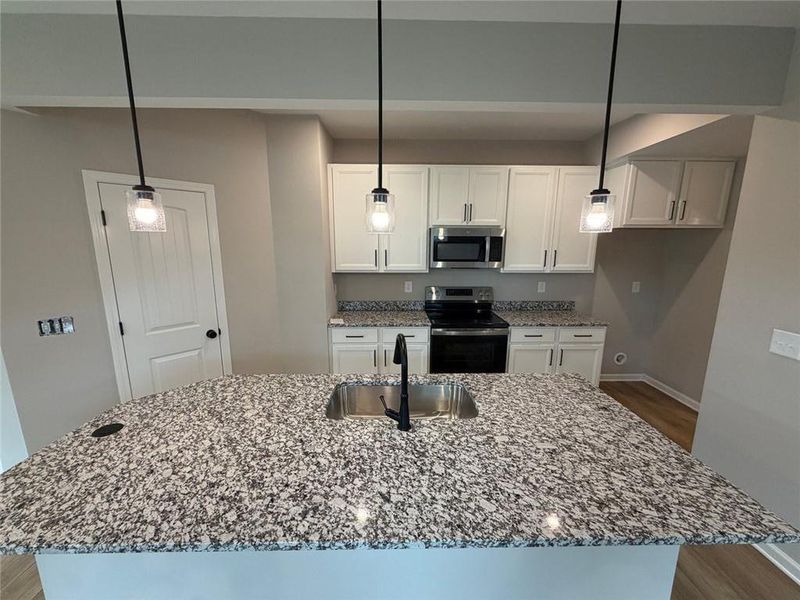 Furnished interior view inside a new home in Villas at Gold Creek, Dawsonville (Image 5).