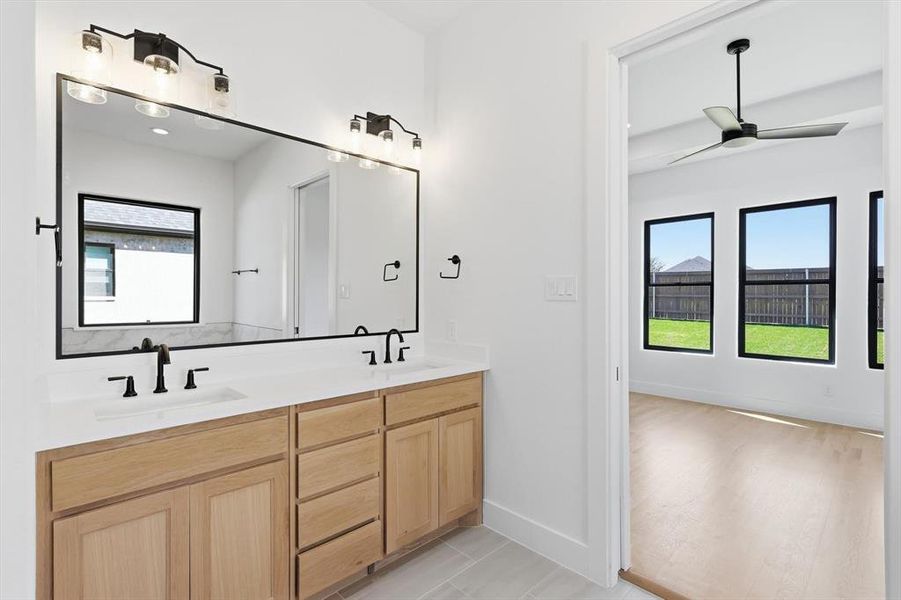 Furnished interior view inside a new home in , McKinney (Image 16).