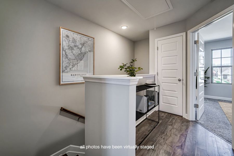Representative furnished interior of a home built from the Fairfax by Parkside Builders in Oxford Station, Gallatin (Image 25).