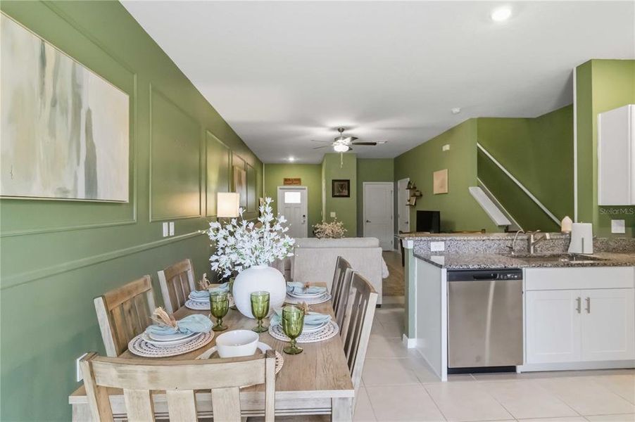 Furnished interior view inside a new home in , Ruskin (Image 5).