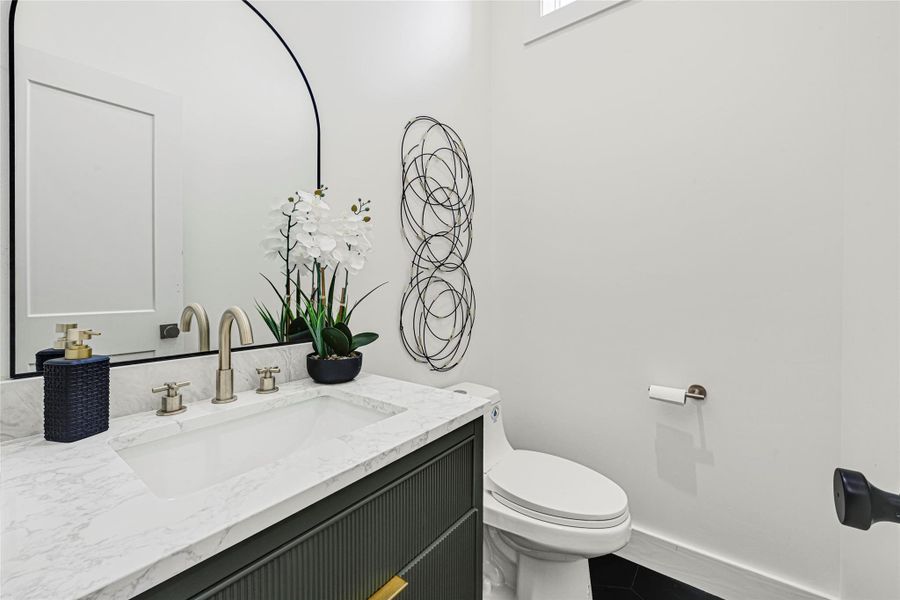 Furnished interior view inside a new home in , Houston (Image 8).