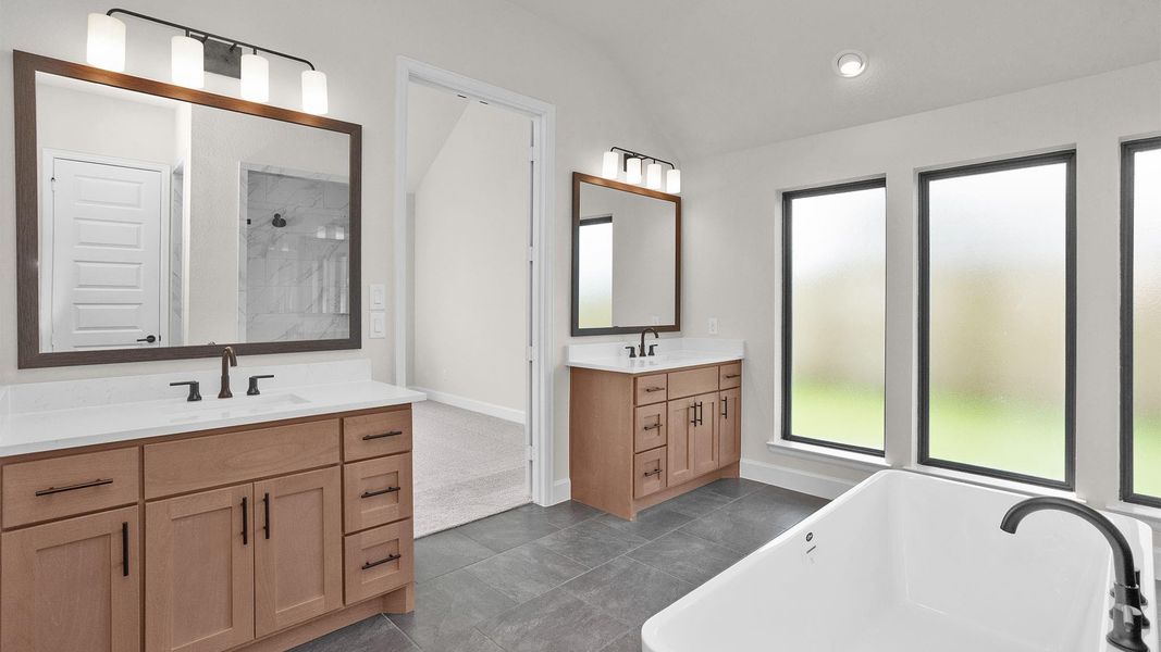 Furnished interior view inside a new home in Briarley, Montgomery (Image 6).