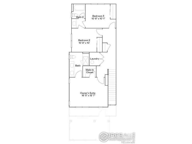 2D floor plan layout of this home in , Thornton, CO (Image 2). 2D floor plan layout of this home in , Thornton, CO (Image 2).