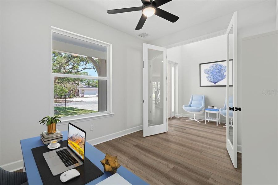Furnished interior view inside a new home in , St. Augustine (Image 11).