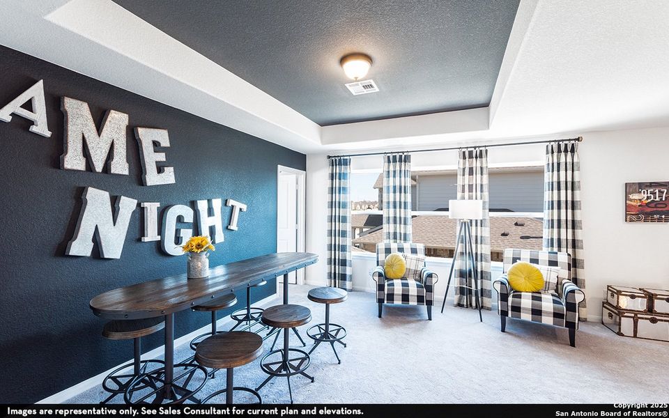 Furnished interior view inside a new home in Megan's Landing, Castroville (Image 21). Furnished interior view inside a new home in Megan's Landing, Castroville (Image 21).