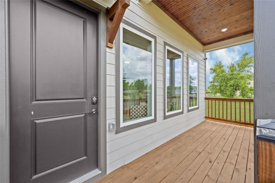 Exterior details and patio area of a home in , Houston (Image 24). Exterior details and patio area of a home in , Houston (Image 24).