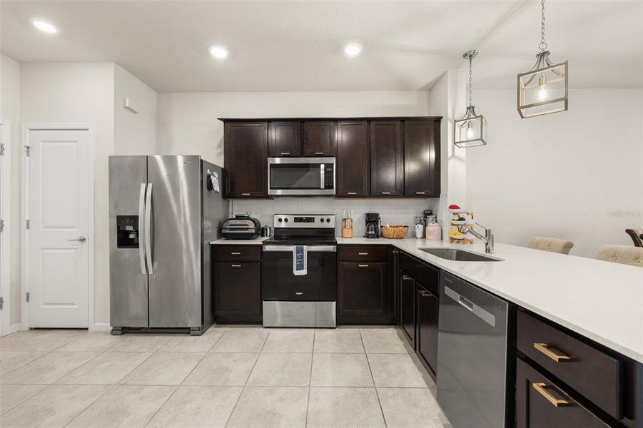 Furnished interior view inside a new home in , Davenport (Image 34).
