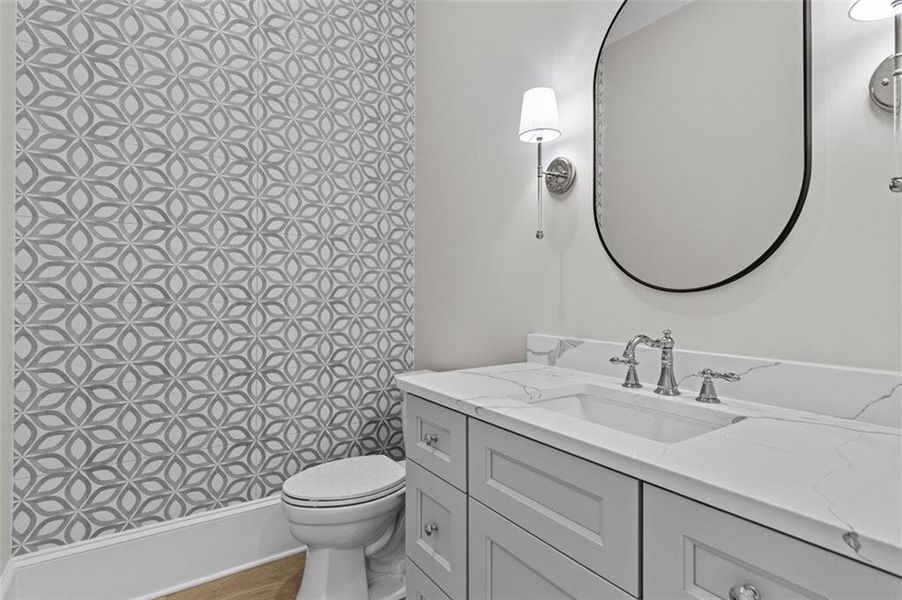 Furnished interior view inside a new home in , Dacula (Image 44).