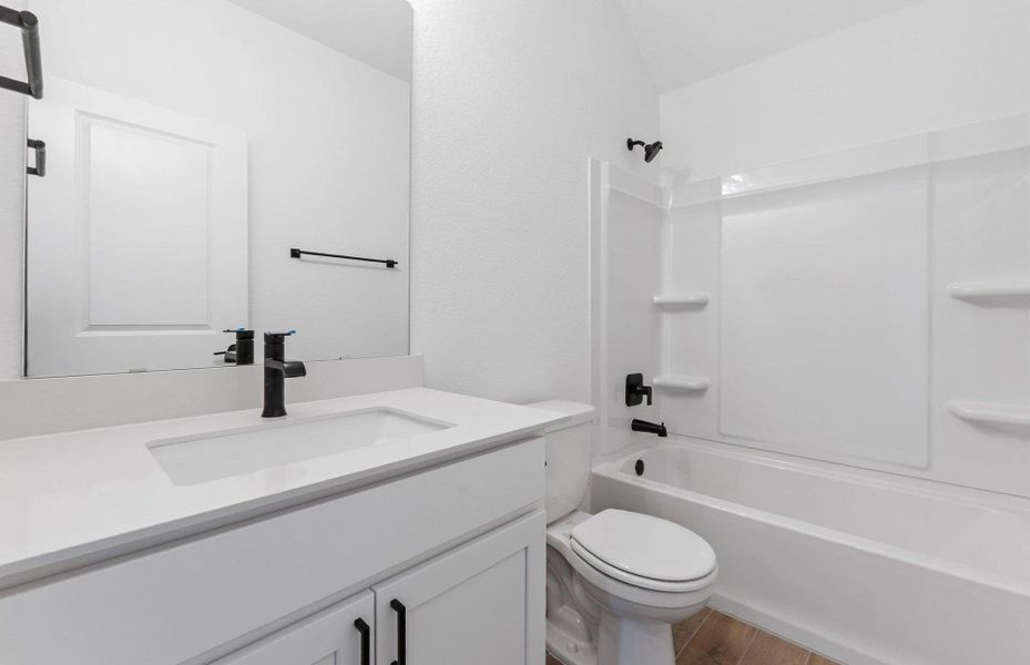 Furnished interior view inside a new home in Saddleback at Santa Rita Ranch, Liberty Hill (Image 15).