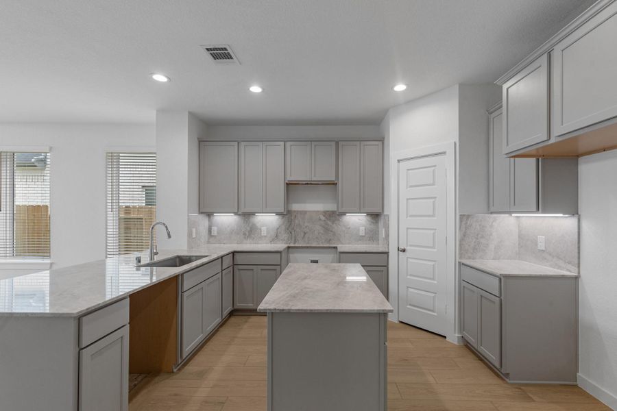 Furnished interior view inside a new home in Grand Mason Crossing, Katy (Image 6).