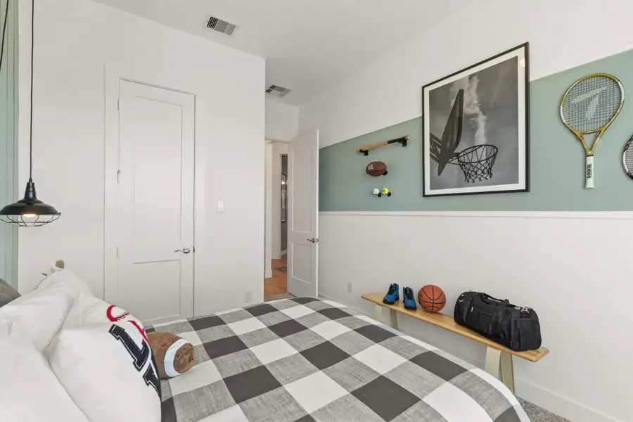 Furnished interior view inside a new home in Mulberry Farms, Santa Fe (Image 5).