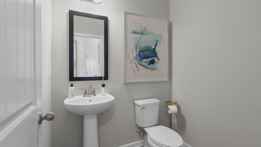 Furnished interior view inside a new home in Langley Overlook, Loganville (Image 7).
