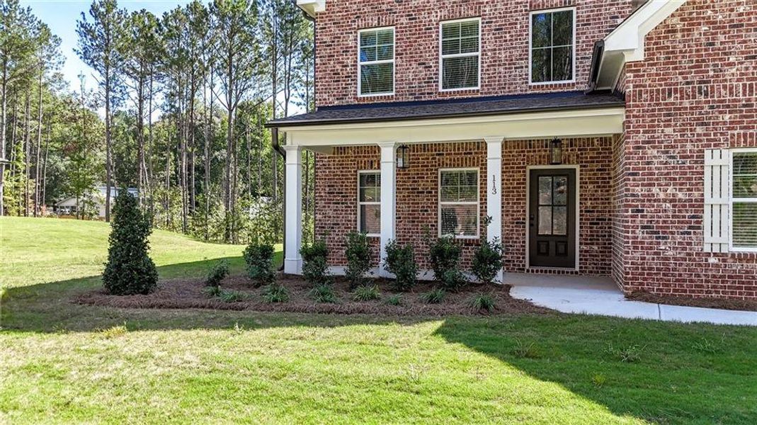 Exterior details and patio area of a home in , Ellenwood (Image 14).