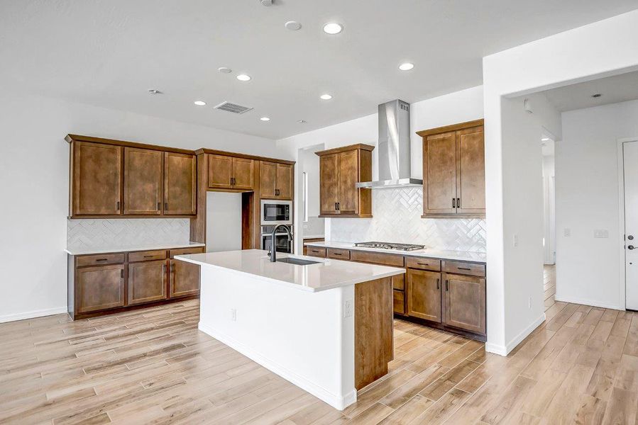 Furnished interior view inside a new home in Black Rock at Verrado, Buckeye (Image 7).