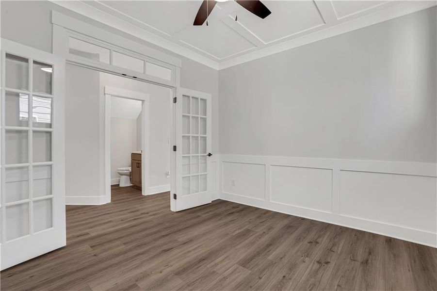 Spacious, unfurnished interior of a new home in Villas at Dawsonville, Dawsonville (Image 38). Spacious, unfurnished interior of a new home in Villas at Dawsonville, Dawsonville (Image 38).