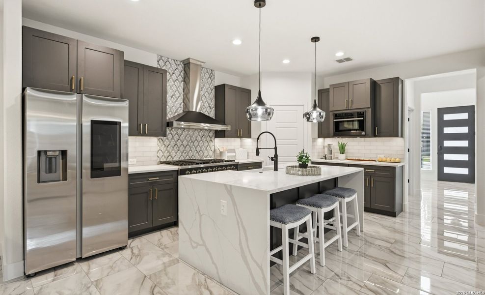 Furnished interior view inside a new home in , San Antonio (Image 28).