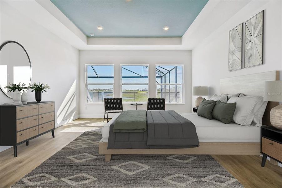 Furnished interior view inside a new home in Palmera Wellen Park - Classic Series, Venice (Image 8). Furnished interior view inside a new home in Palmera Wellen Park - Classic Series, Venice (Image 8).