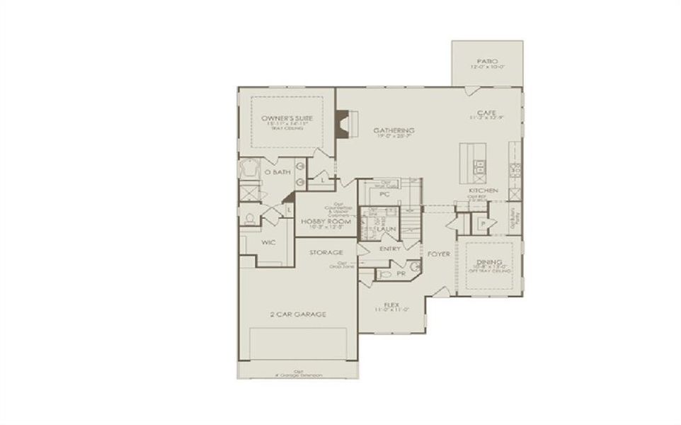 2D floor plan layout of this home in Silverwood, Cumming, GA (Image 6). 2D floor plan layout of this home in Silverwood, Cumming, GA (Image 6).