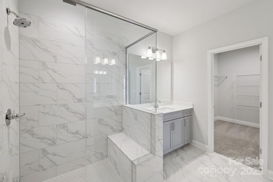 Furnished interior view inside a new home in Walk23, Huntersville (Image 5).