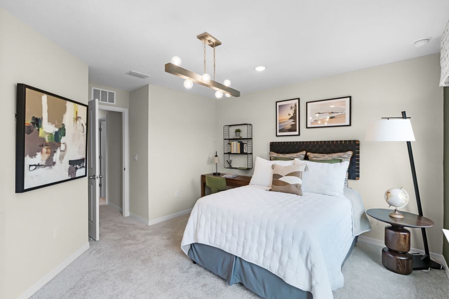 Furnished interior view inside a new home in Delaney Reserve, Deland (Image 27).