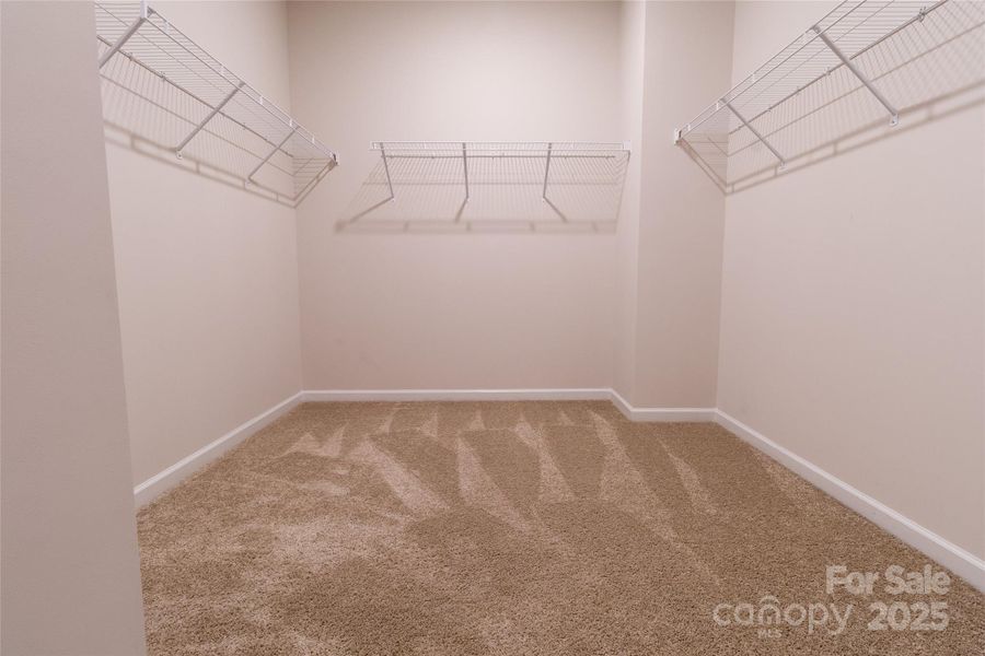 Large Primary walk-in closet