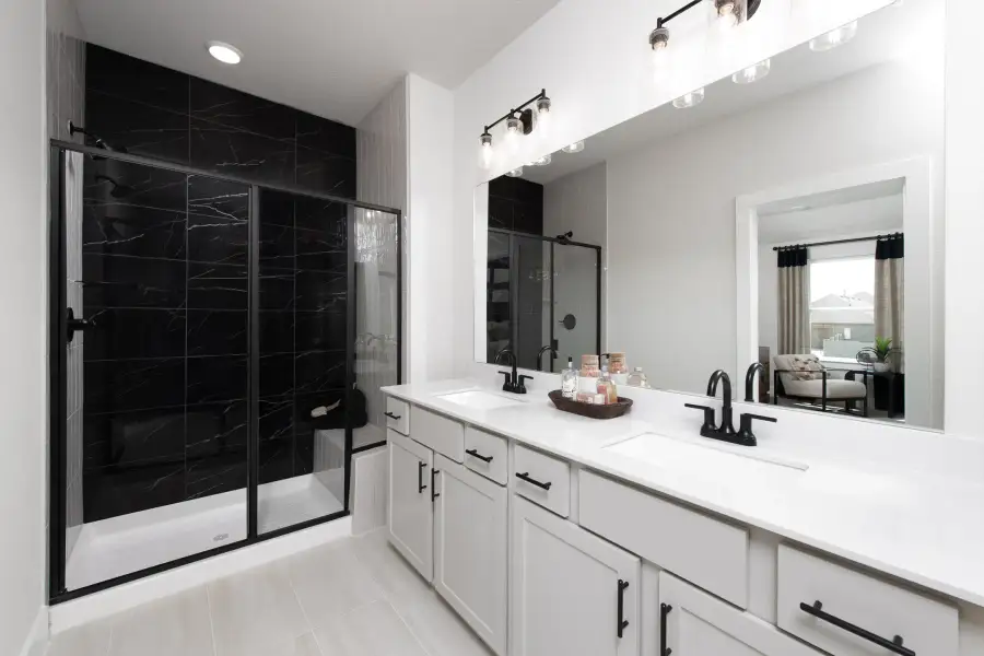 Representative furnished interior of a home built from the Chicory by Tri Pointe Homes in The Retreat at Harvest, Argyle (Image 8).