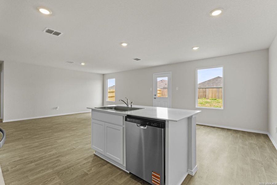 Furnished interior view inside a new home in Swenson Heights, Seguin (Image 6).