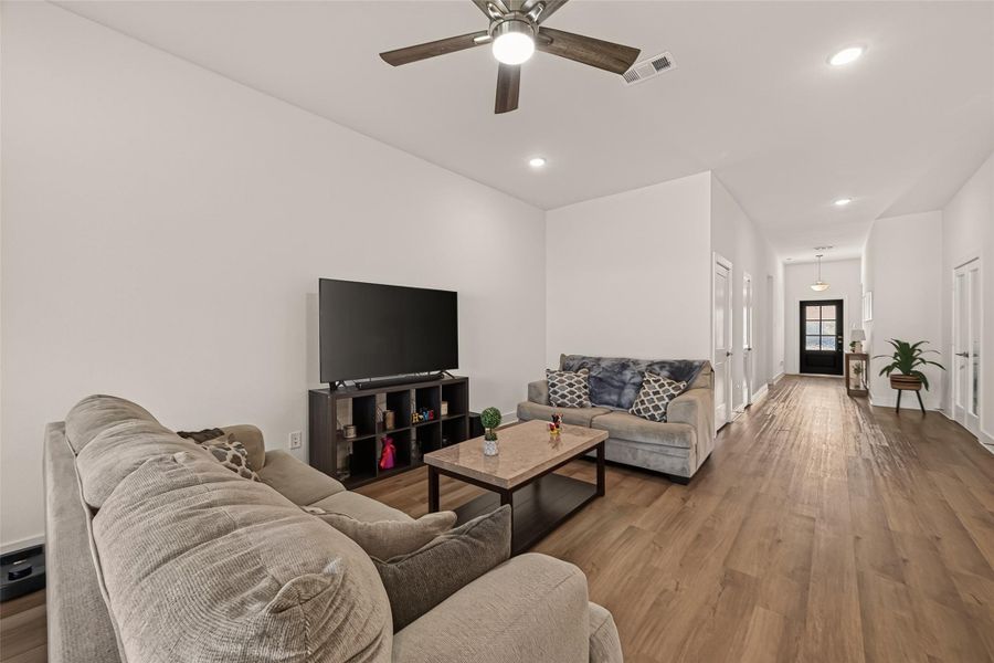 Furnished interior view inside a new home in Marvida, Cypress (Image 37). Furnished interior view inside a new home in Marvida, Cypress (Image 37).