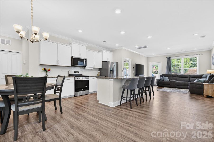 Open concept. Functional layout.