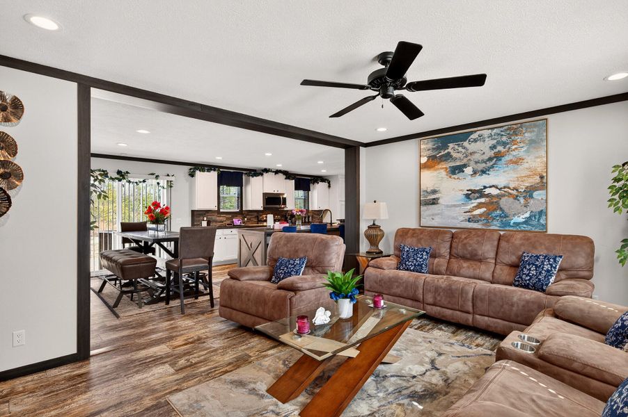 Furnished interior view inside a new home in , Walterboro (Image 8).