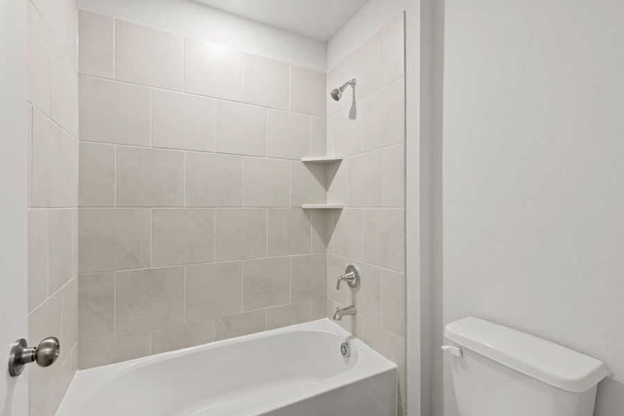 Furnished interior view inside a new home in Barrett Crossing, Crosby (Image 10).