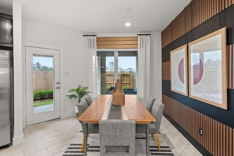 Furnished interior view inside a new home in Balmoral, Atascocita (Image 7).