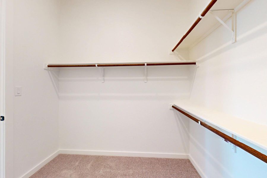 Spacious, unfurnished interior of a new home in Estancia West, Manchaca (Image 27). Spacious, unfurnished interior of a new home in Estancia West, Manchaca (Image 27).