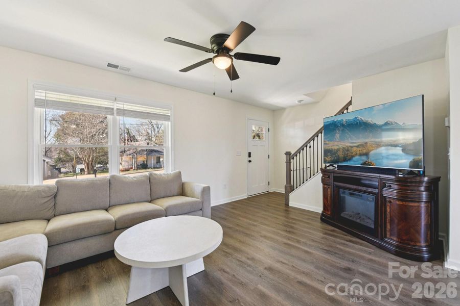 Furnished interior view inside a new home in , Newton (Image 12).