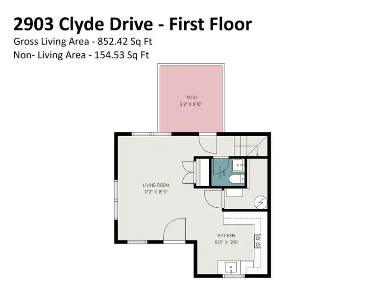 2D floor plan layout of this home in , Charlotte, NC (Image 5). 2D floor plan layout of this home in , Charlotte, NC (Image 5).