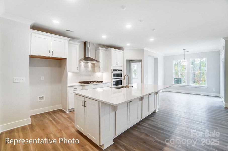 Furnished interior view inside a new home in The Meadows at Laurelbrook, Sherrills Ford (Image 10).