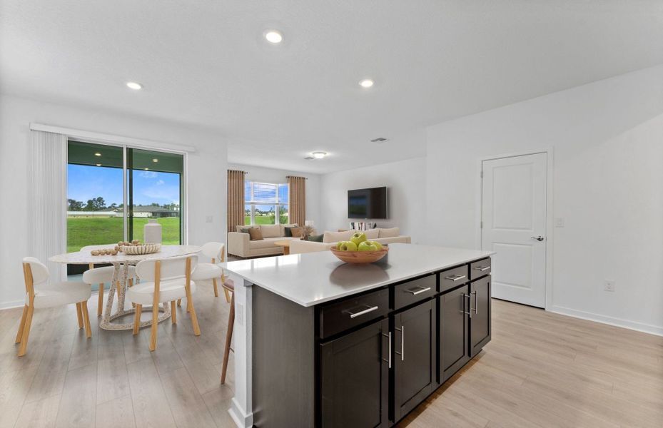 Furnished interior view inside a new home in Caldera, Spring Hill (Image 8).