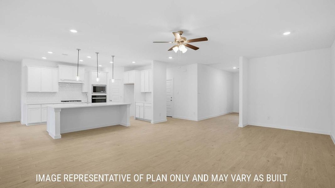 Representative unfurnished interior of a home built from the Berkshire by D.R. Horton in The Woods, Lumberton (Image 19). Representative unfurnished interior of a home built from the Berkshire by D.R. Horton in The Woods, Lumberton (Image 19).