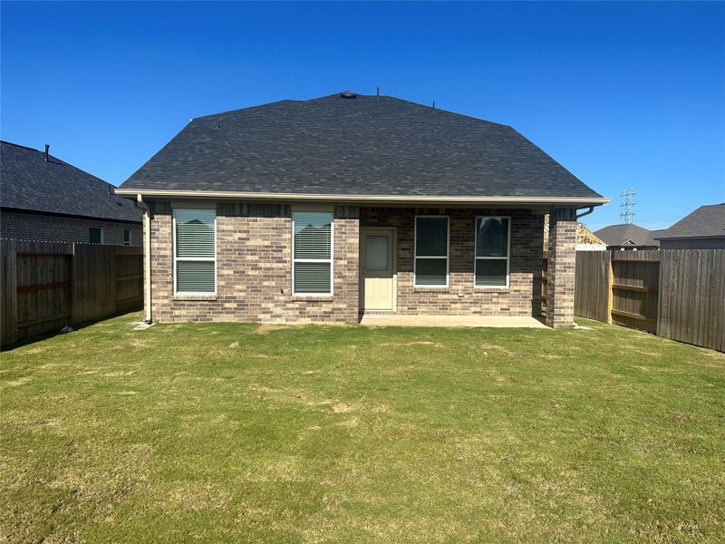 Exterior details and patio area of a home in Rates starting as low as, Iowa Colony (Image 3). Exterior details and patio area of a home in Rates starting as low as, Iowa Colony (Image 3).