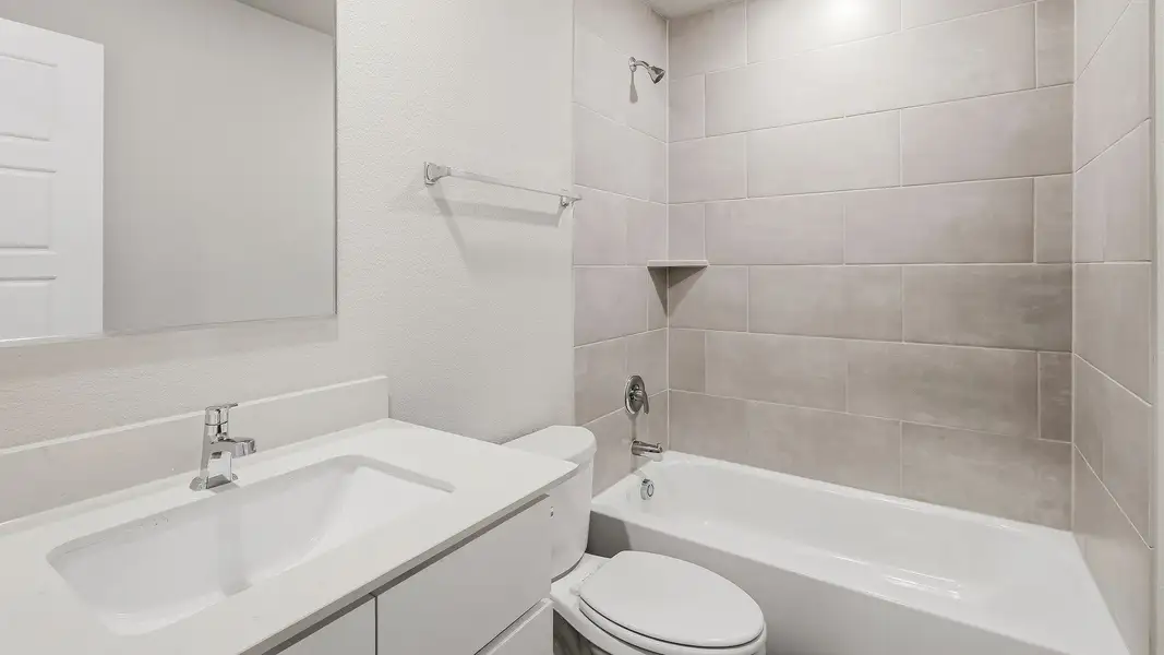 Secondary bathroom