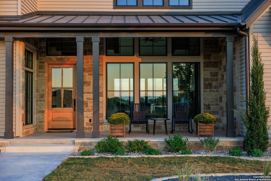 Exterior details and patio area of a home in , Fredericksburg (Image 3). Exterior details and patio area of a home in , Fredericksburg (Image 3).