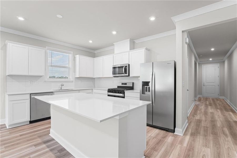 Furnished interior view inside a new home in Overland, Locust Grove (Image 3).