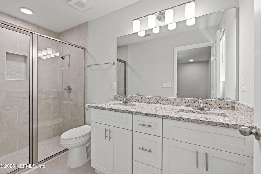 Furnished interior view inside a new home in , Jacksonville (Image 4). Furnished interior view inside a new home in , Jacksonville (Image 4).